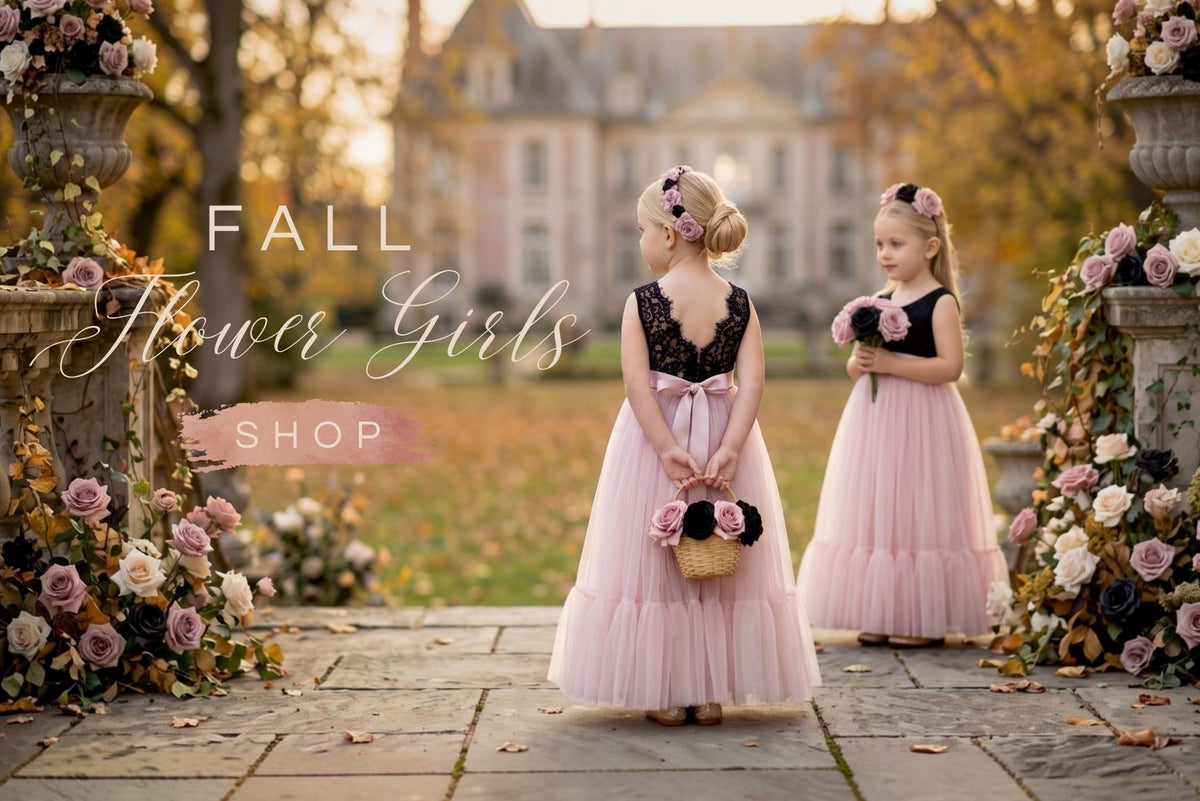 Fall Flower Girl Dresses by Hannah Rose