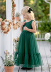 Deep Green Flower Girl Dress - Flower Girl Dresses