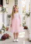 Ice Pink Tulle Daydream Dress | Girls Fall Dresses & Clothes