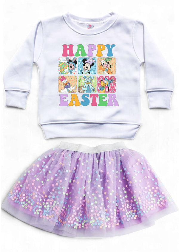 Mickey & Friends Easter Crewneck Set