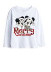 Mickey Mouse and Minnie Mouse Christmas tee