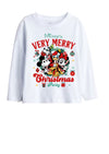 Boys & Girls Mickeys Very Merry Christmas Party Tee