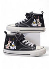 Daffy Duck & Minnie Mouse Canvas High Tops