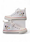 Daffy Duck & Minnie Mouse Canvas High Tops