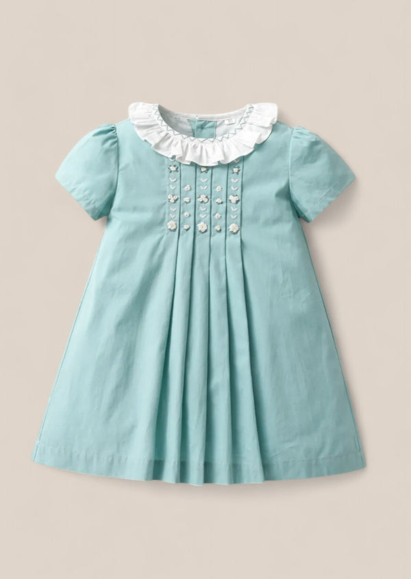 toddler classic embroidered dress