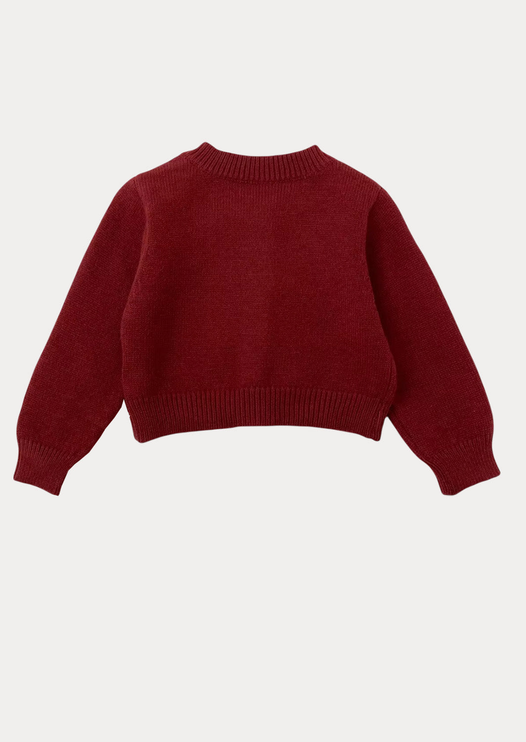 Cherry Mirth Dress & Sweater Set