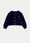 Navy Mirth Dress & Sweater Set