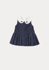 Navy Mirth Dress & Sweater Set