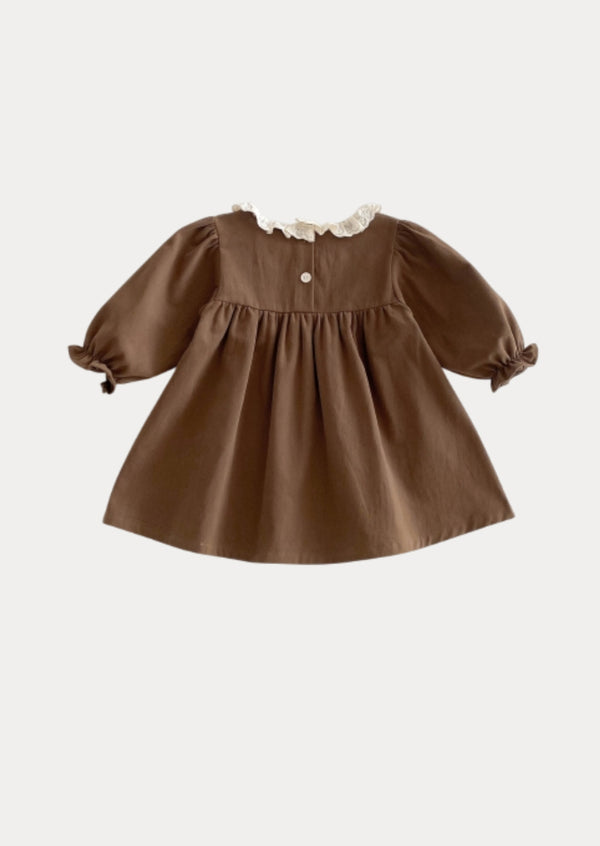 Molly Embroidered Baby in Brown