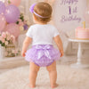 My 1st Birthday Onesie & Bloomer Outfit Lavender