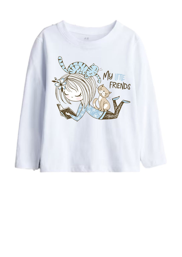 My Little Friends Tee in Blue