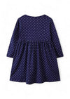 Navy Dot Animal Safari Dress