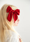 Red Velvet Christmas Fable Bow