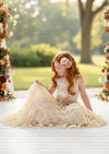 girls layered lace flower girl dresses boho