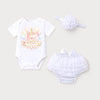 One Sweet Girl Onesie & Bloomer Birthday Outfit