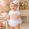 One Sweet Girl Onesie & Bloomer Birthday Outfit