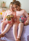 Pink Two-Piece Pajama Set