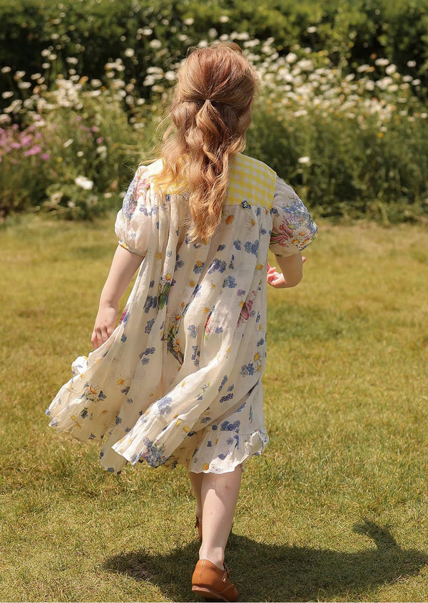 Lilibeths Embroidered Garden Dress