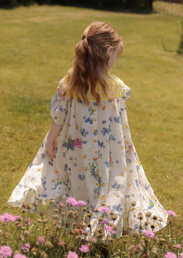 Lilibeths Embroidered Garden Dress