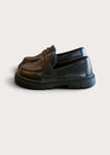 Charlotte Loafers in Black| Girls Penny Loafer Shoes | Girls Flats