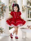 Peppermint Princess Girls Christmas Dress | Cake Smash Outfit Girl
