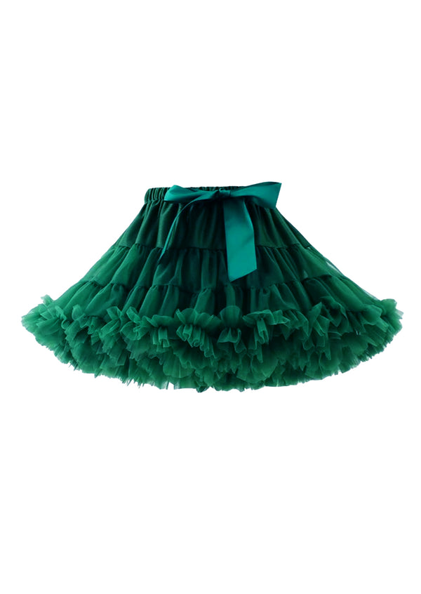 tutu skirt for girls in green