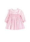 Rose Smocked Baby Dress