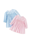 Rose Smocked Baby Dress