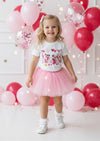 Pink Disneyland Tee & Tutu Set | Girls Cotton Tees & Outfits