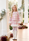 Pink Bliss Paris Rose Plaid Skirt Set | Girls Fall Clothes & Outfits