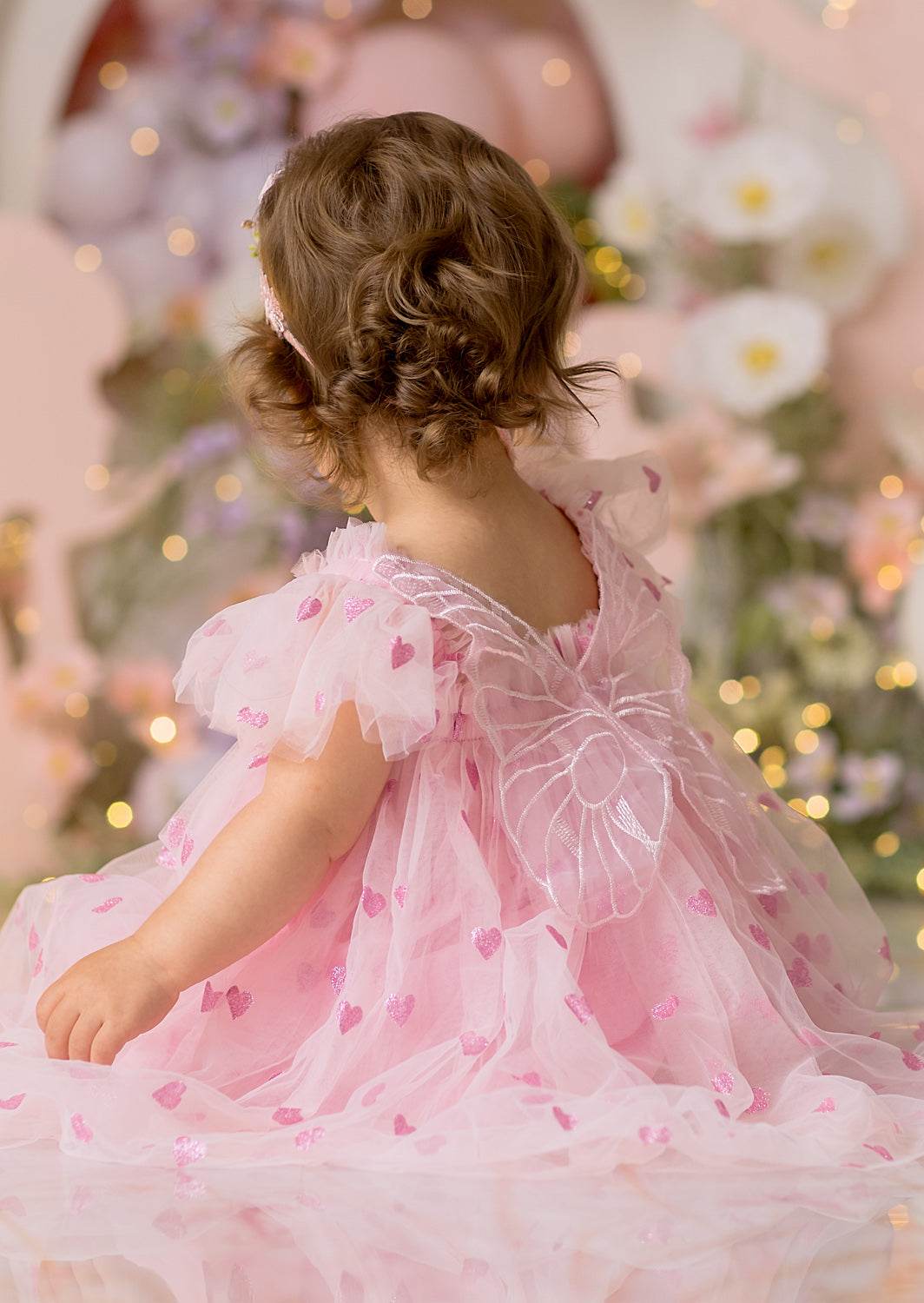 Baby girl birthday dress 1 year 