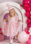 Sugar Fairy Pink Sequin Party Dress