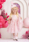 Sugar Fairy Pink Sequin Party Dress