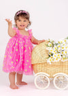 Pink Baby Girl Birthday Tutu Dress