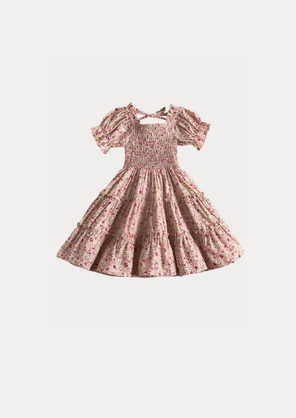 Layla Ditsy Pink Floral Dress