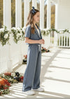 Little Boss Babe Pinstripe Pants Suit Set - Girls Dresses & Outfits