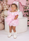 toddler pink princess party dress