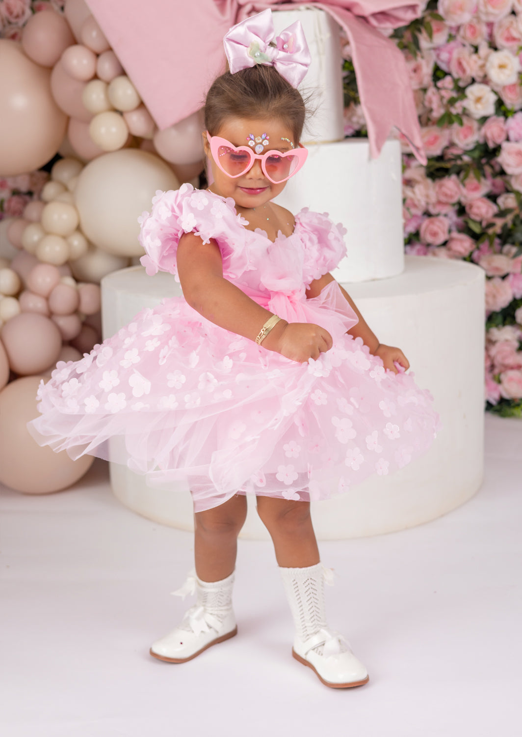 pink birthday party dress