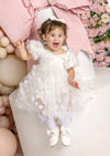 Toddler Girl Birthday Party Dress White