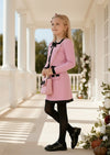 Pretty in Pink Bow Suit Set - Girls Fall Clothes & Outfits