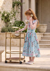 Whimsical Floral & Stripe Dress for Girls | Girls Fall Dresses