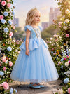 Blue Princess Gown – Girls Fairytale Dress Up