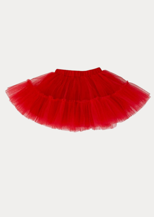 Bloomer Tutu Skirt in Red