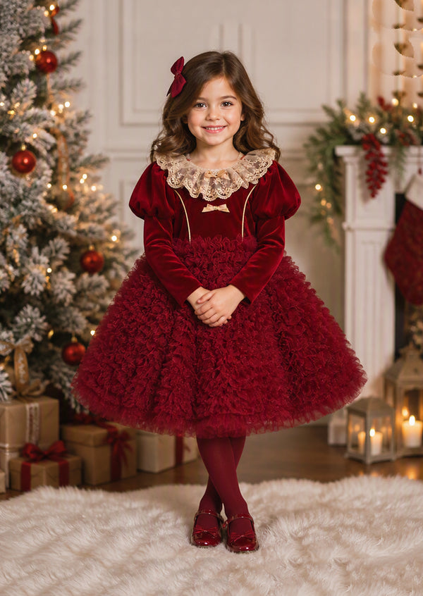 Red Velvet Keepsake Portrait Dress