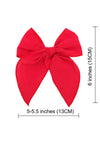 Little Girls Bow Red