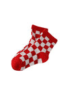 Girls Red Ankle Socks Collection