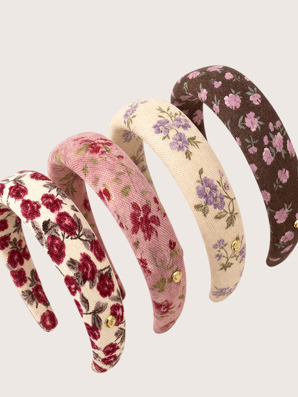 The Cottage Garden Headband Set | Floral Girls Headbands & Hair Accessories
