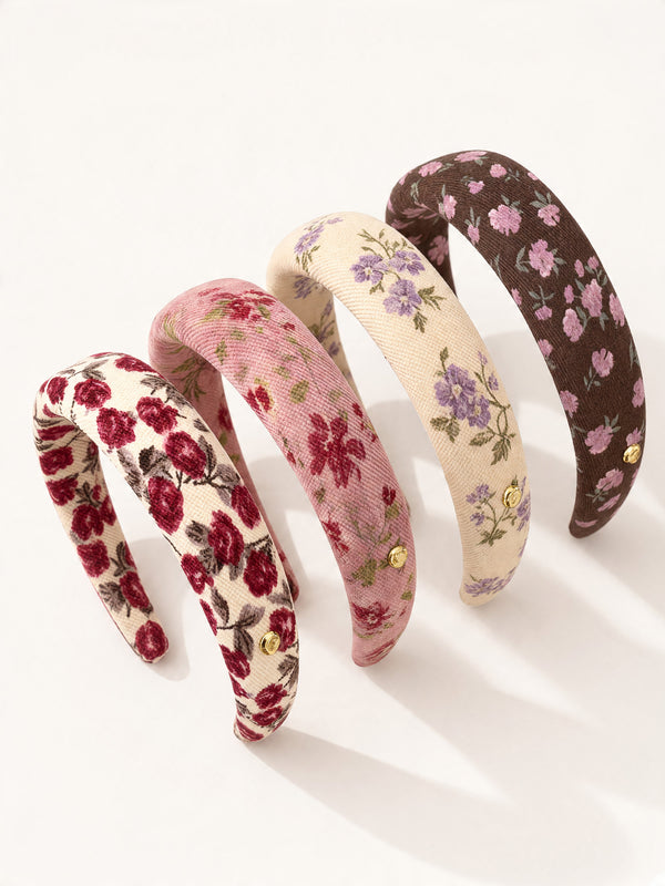 The Cottage Garden Headband Set | Floral Girls Headbands & Hair Accessories