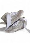 Clear Rhinestone Bling High-Top Shoes