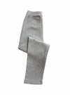 Fine Rib Deep Gray Trousers | Light Gray